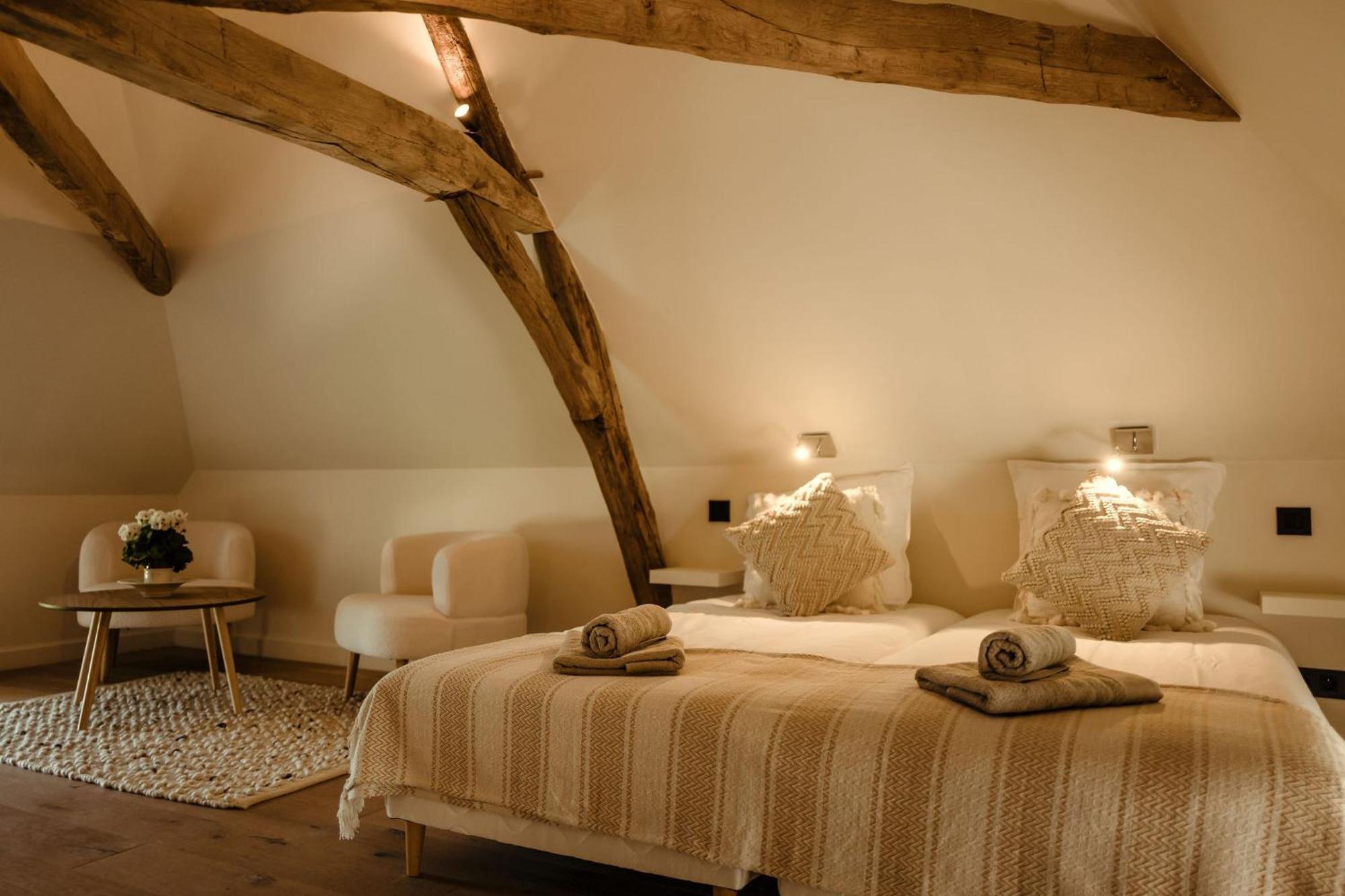 Clos Des Dames De Lancharre - La Maison Des Vignes Bed & Breakfast Chapaize ห้อง รูปภาพ